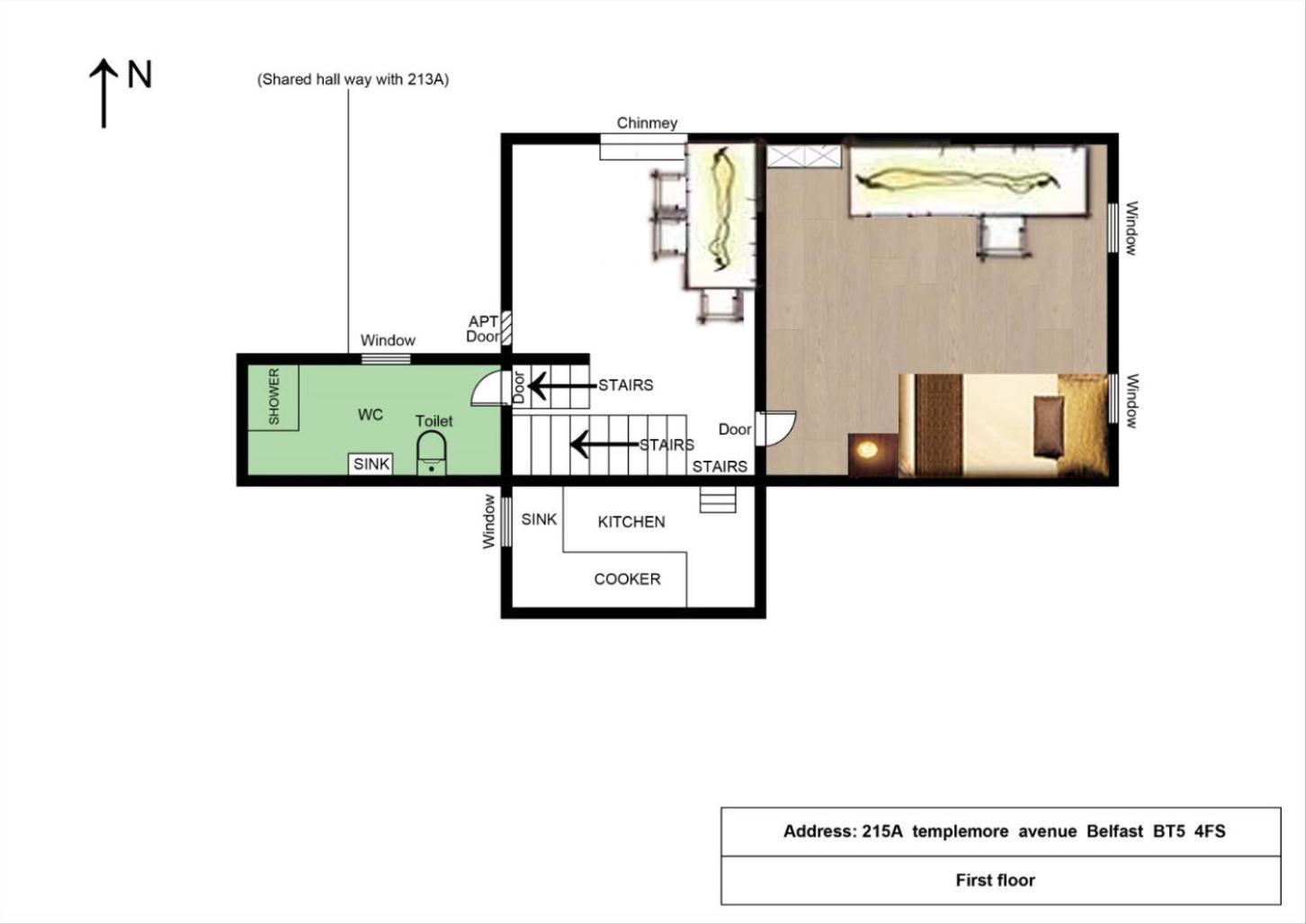 Entire Yellowapt Near Belfast City Centre - Free Parking - Up To 3 Guests - 2 Beds Exterior foto